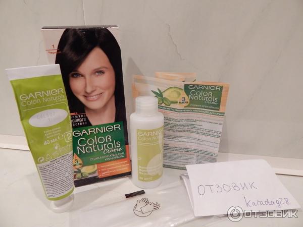 Крем-краска Garnier Color Naturals 1 Черный фото