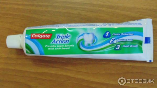 Зубная паста Colgate Triple Action фото