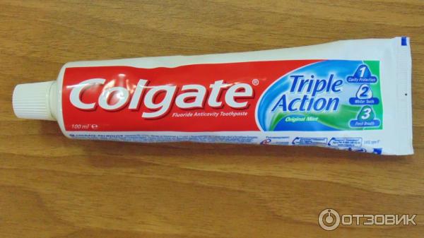 Зубная паста Colgate Triple Action фото