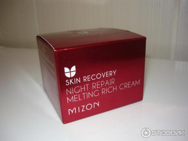 крем ночной mizon night repair melting rich cream