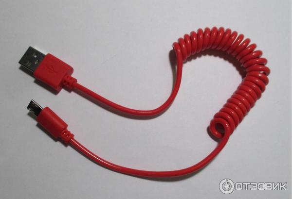 Дата-кабель SmartBuy iK-12sp red microUSB-USB 2.0