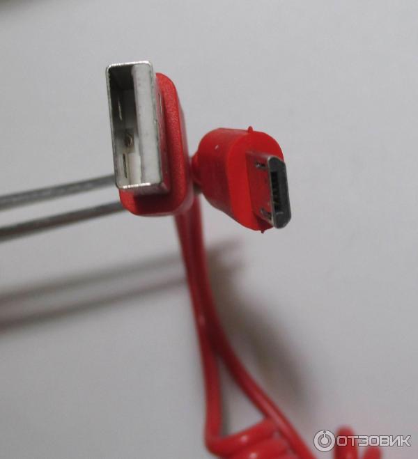 Дата-кабель SmartBuy iK-12sp red microUSB-USB 2.0