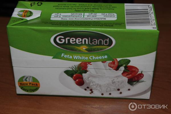 Продукт рассольный Greenland feta white cheese фото