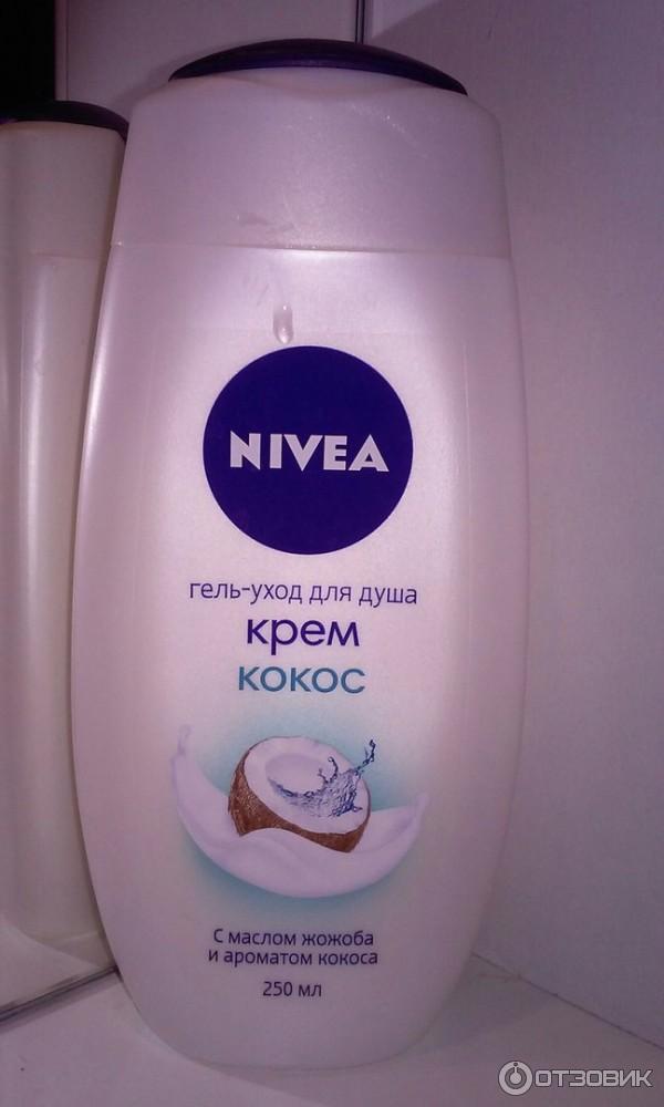 Гель-крем для душа Nivea Крем кокос фото