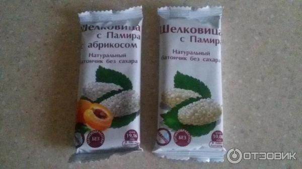 Натуральный батончик без сахара ВкусВилл Шелковица с Памира фото