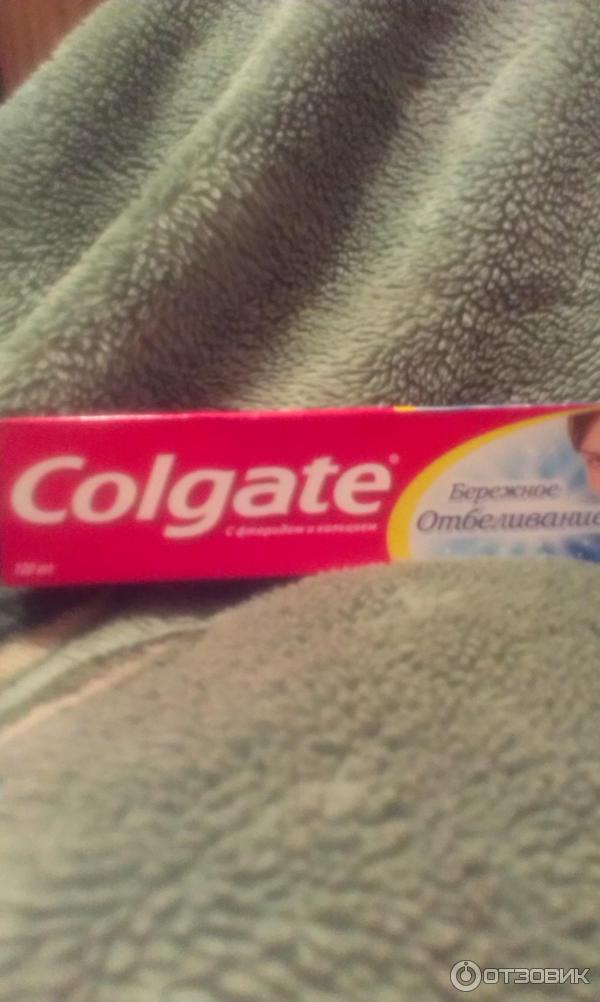 Зубная паста Colgate Бережное отбеливание фото