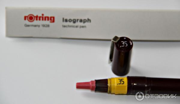 Отзыв о Изограф Rotring | Изограф rotring дорогой и капризный инструмент