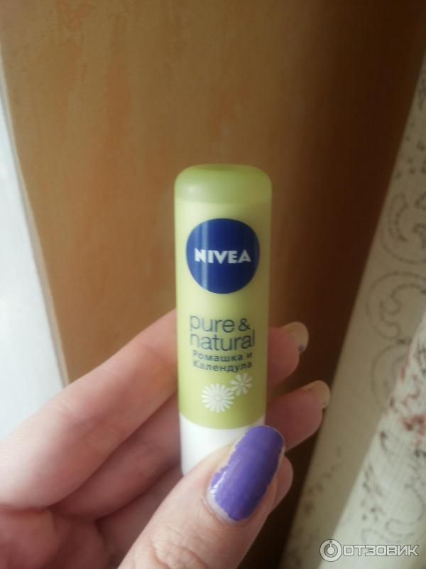 бальзам для губ Nivea Ромашка и календула