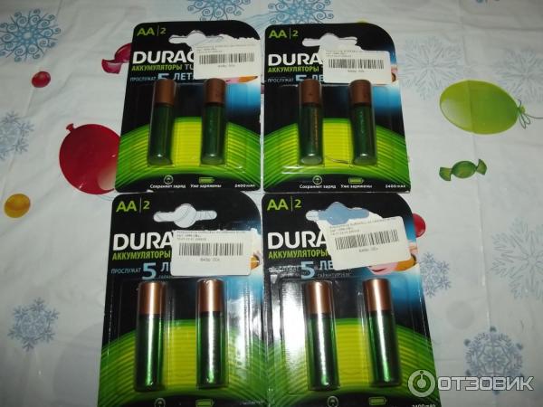 Duracell блистер