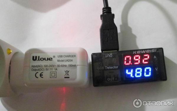 Сетевое зарядное устройство U Love UAD04 5V 1A с USB