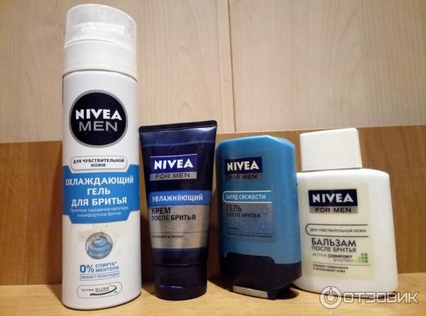 Гель для бритья Nivea for Men охлаждающий фото