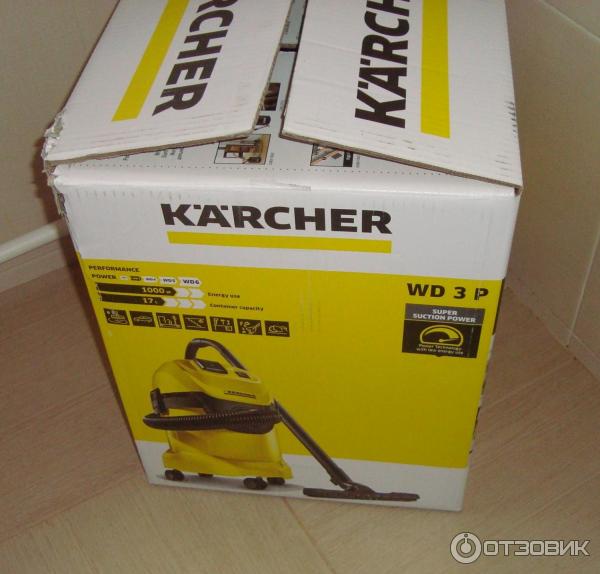 Пылесос Karcher WD 3 P