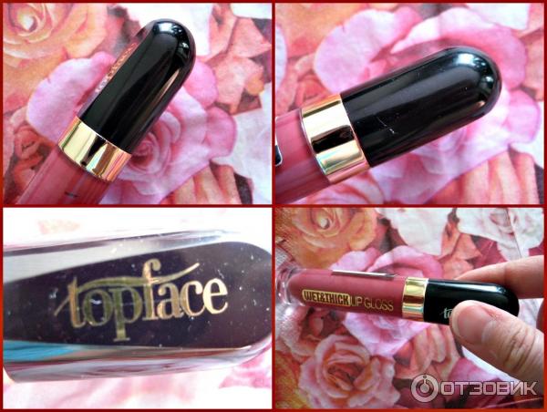 Матовый блеск для губ Top Face Wet Thick Lip Gloss