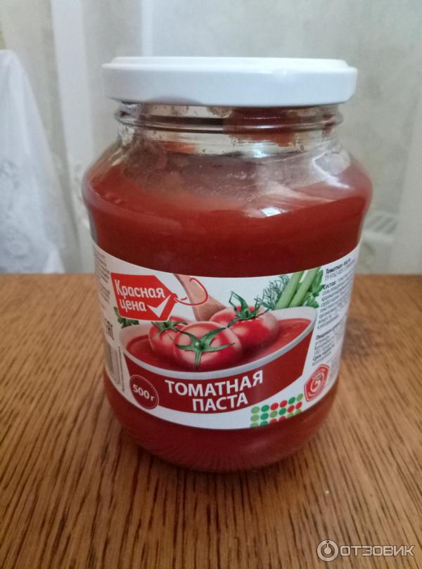 Банка томатной пасты фото