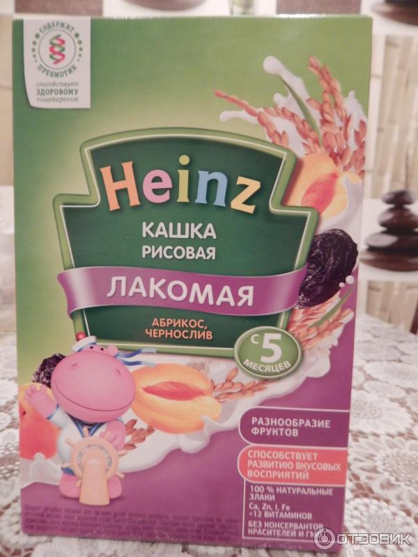 Каша Heinz молочная Рисовая фото