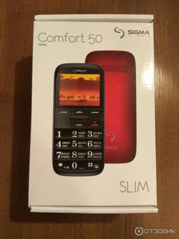 Мобильный телефон Sigma Mobile Comfort 50 Slim фото