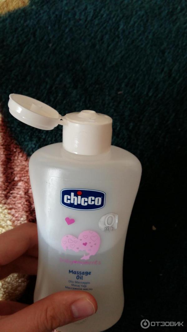 Масло для массажа Chicco фото