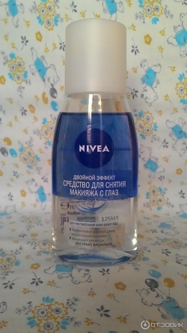 Средство для удаления макияжа с глаз Nivea Двойной эффект фото