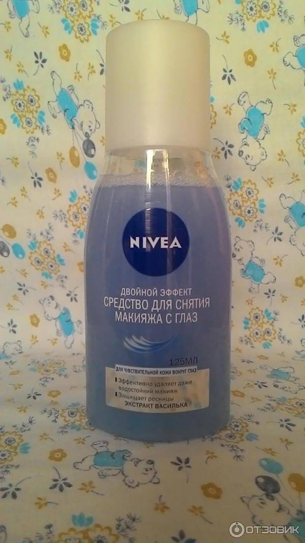 Средство для удаления макияжа с глаз Nivea Двойной эффект фото