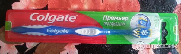 Зубная щетка Colgate Премьер отбеливания фото