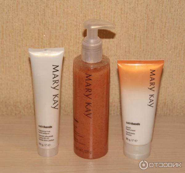 Система по уходу за кожей рук Mary Kay Satin Hands fragrance-free фото