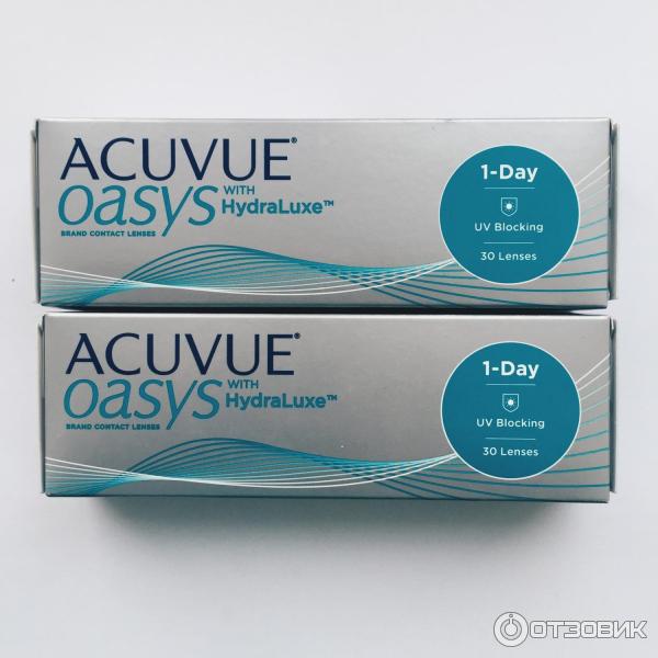 Контактные линзы Acuvue Oasys 1-Day with HydraLuxe фото