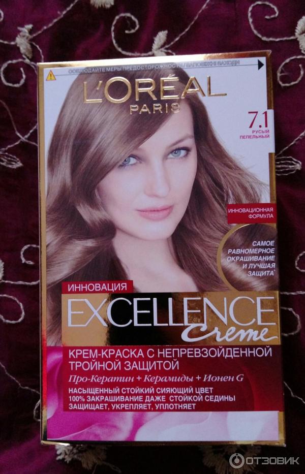 Крем-краска для волос L'Oreal Paris Excellence Creme с про-кератином фото