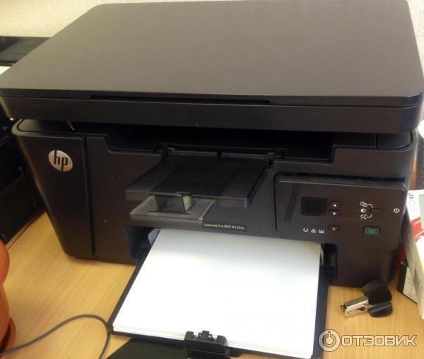 Лазерное МФУ HP LaserJet Pro MFP M125ra фото