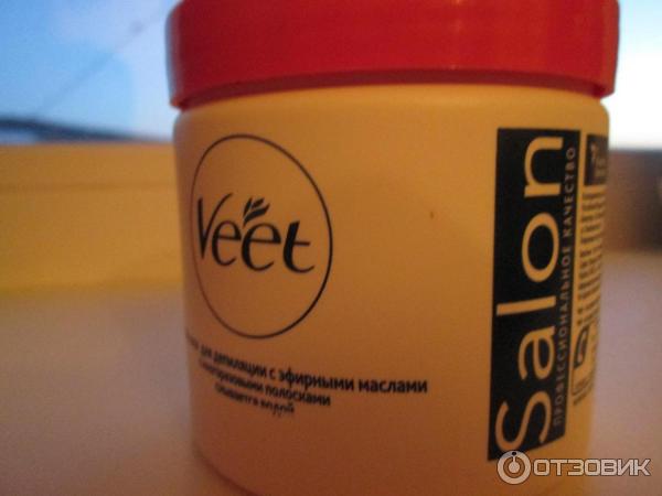 Теплый воск для депиляции Veet с эфирными маслами фото