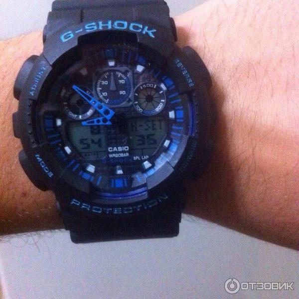 Часы Casio G-Shock GA-100 фото