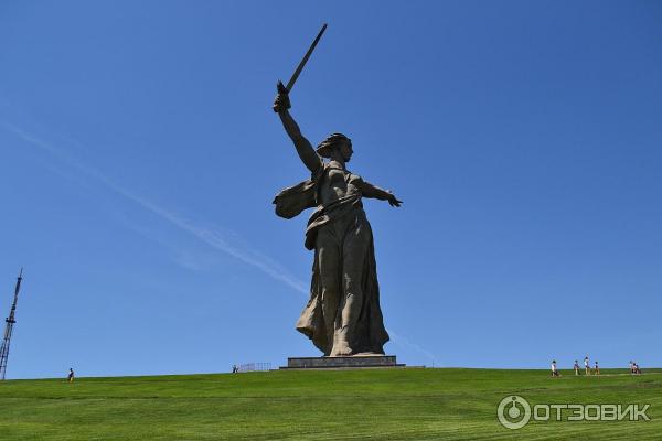 Волгоград. Монумент Родина-мать зовет.