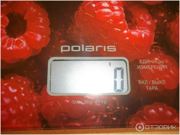 Отзыв весы кухонные электронные Polaris PKS-0832DG