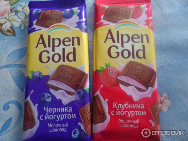 Все Вкусы AlPEN GOLD / Самая вкусная шоколадка Альпен … Foto 18