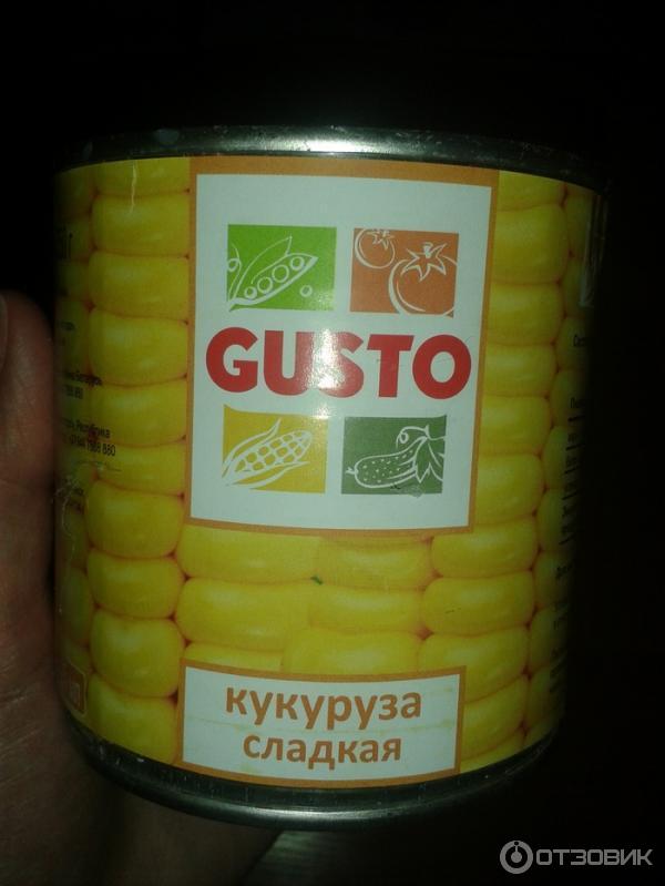 Кукуруза сладкая Gusto фото