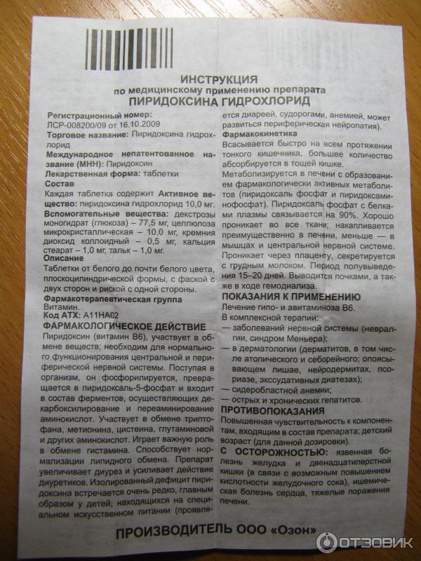 Пиридоксин В Ампулах Цена