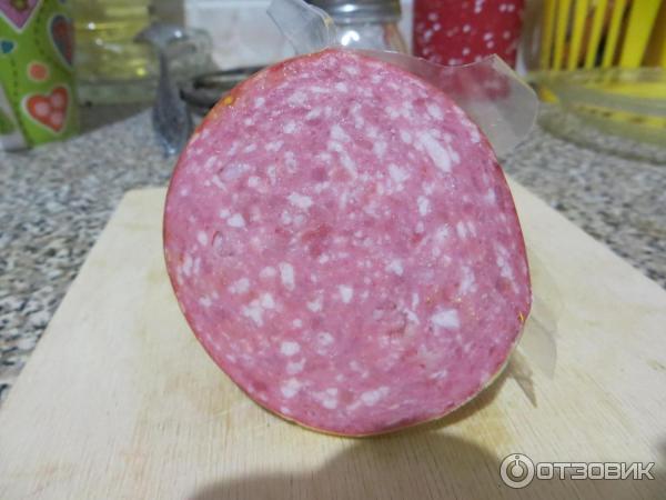Отзыв о Варено-копченая колбаса ОМПК Папа Может "Финский сервелат ...