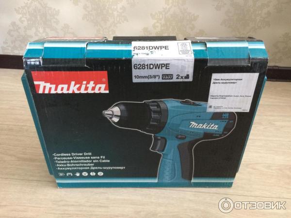 Аккумуляторная дрель-шуруповерт Makita 6281DWPE фото