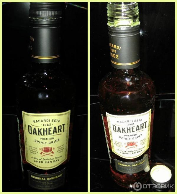 Алкогольный напиток Bacardi OakHeart (на основе рома) фото