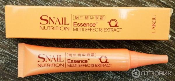 Крем для кожи вокруг глаз Snail Nutrition Laikou Essence Multi Effects Extract