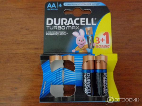 Батарейки Duracell Turbo Max AA фото