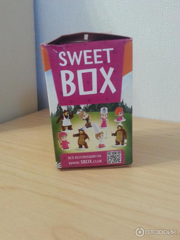 Мармелад с игрушкой Sweet Box Маша и Медведь фото