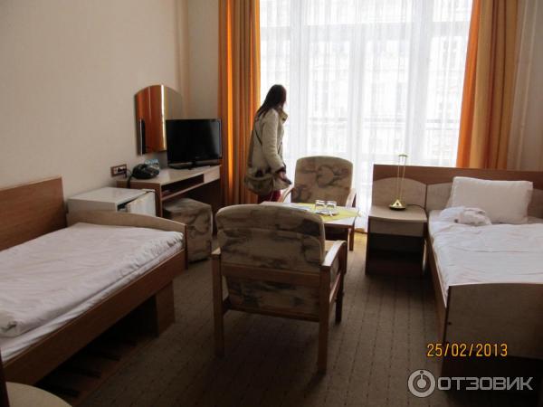 Отель Krivan 3* (Чехия, Карловы Вары) фото