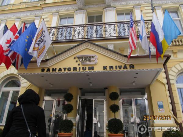 Отель Krivan 3* (Чехия, Карловы Вары) фото