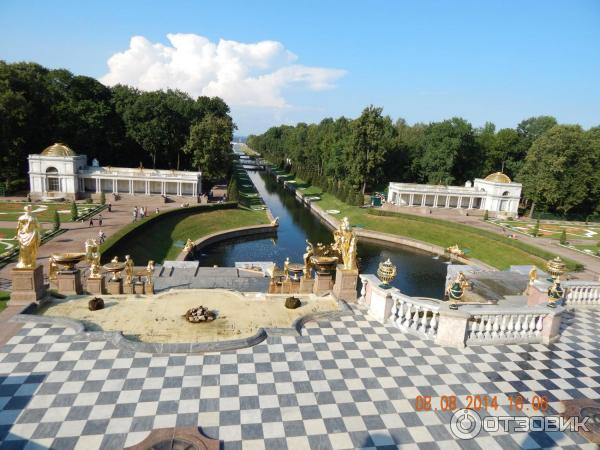 Нижний парк Петергофа (Россия, Санкт-Петербург) фото