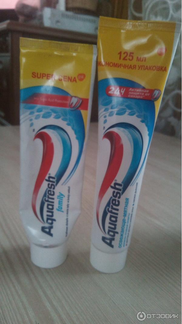 Зубная паста Aquafresh освежающе-мятная фото