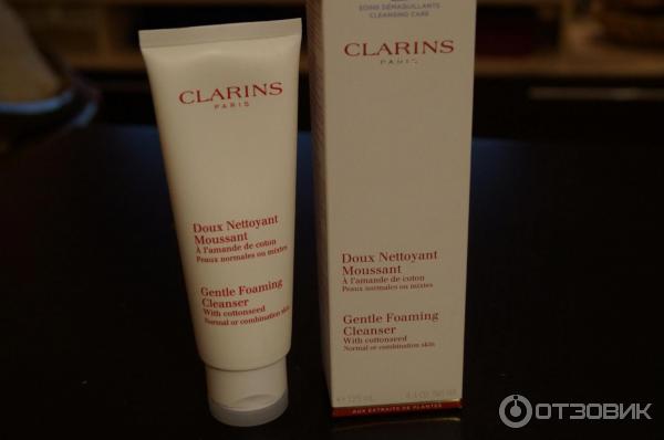 Мусс для умывания Clarins Doux Nettoyant Moussant фото