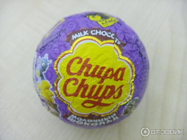 Шоколадный шар Chupa Chups Алиса знает, что делать! фото