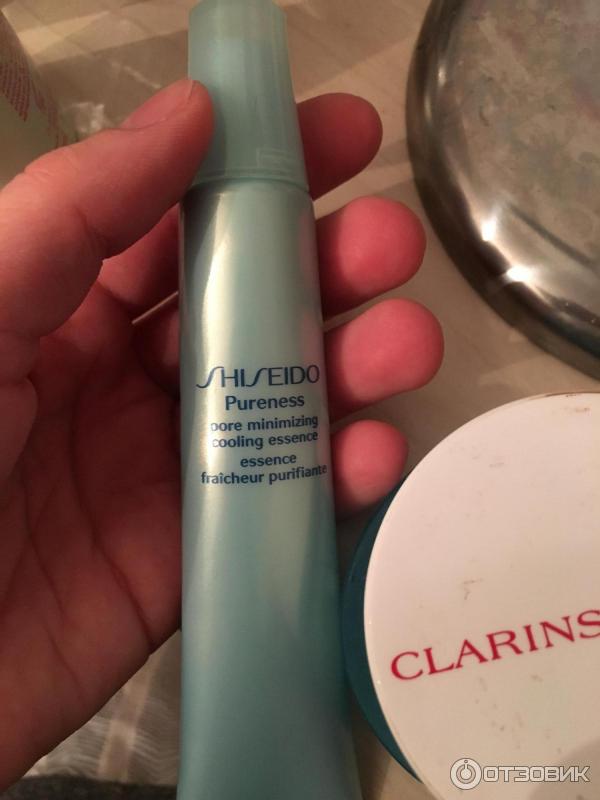 Охлаждающая эссенция для уменьшения видимости пор Shiseido Pore Minimizing Cooling Essence фото