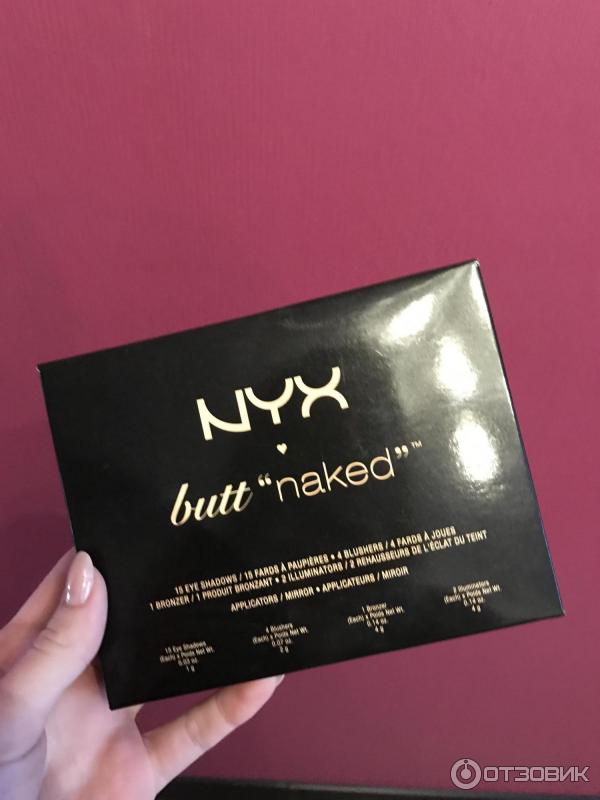 Палетка для макияжа NYX butt naked фото