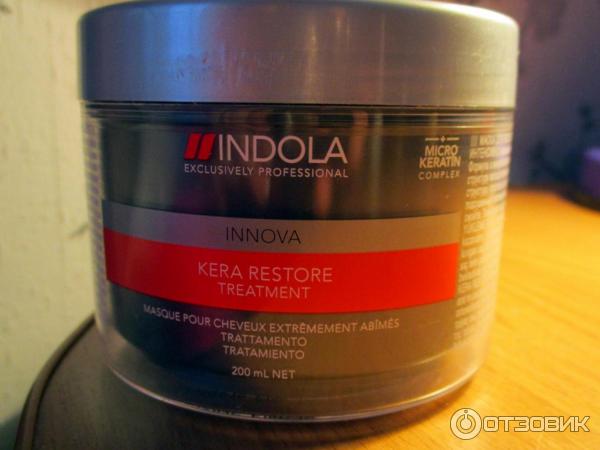 Маска с кератином для волос Indola Kera Restore Treatment